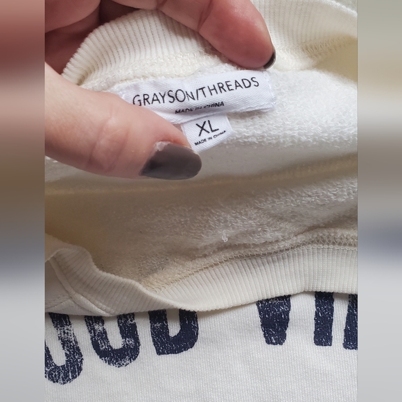 Grayson Threads GOOD VIBES sweatshirt - Picture 5 of 6